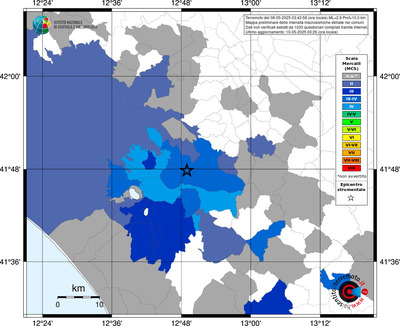 Mappa MCS - territori comunali