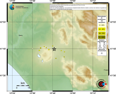 Mappa comuni con almeno 3 questionari