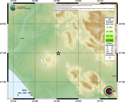 Mappa comuni con almeno 3 questionari