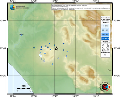 Mappa comuni con almeno 3 questionari