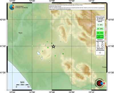 Mappa comuni con almeno 3 questionari