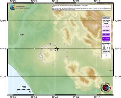 Mappa comuni con almeno 3 questionari