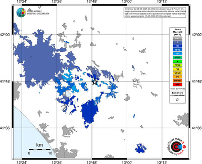 Mappa MCS - territori località