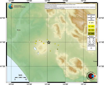Mappa comuni con almeno 3 questionari