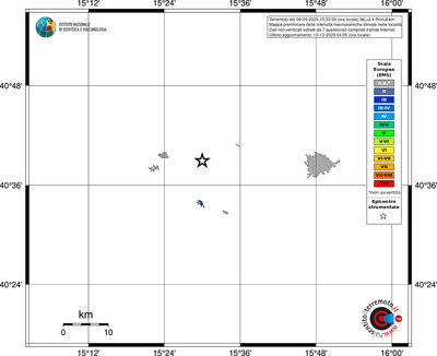 Mappa EMS - territori località
