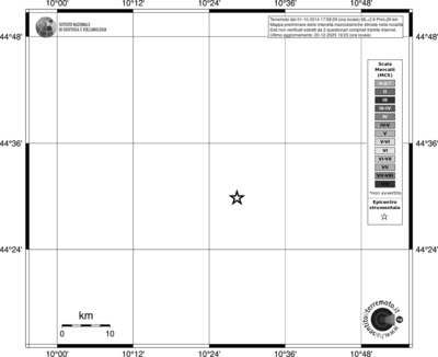 Mappa MCS - territori località