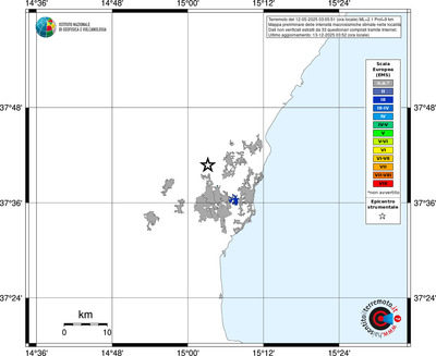 Mappa EMS - territori località