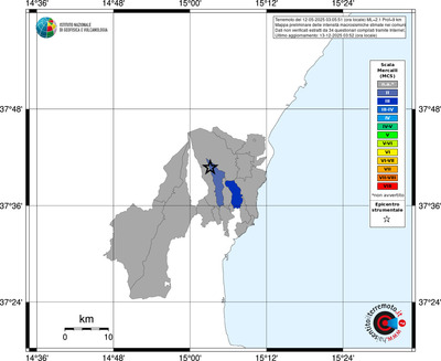 Mappa MCS - territori comuni
