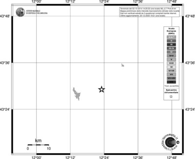 Mappa EMS - territori località