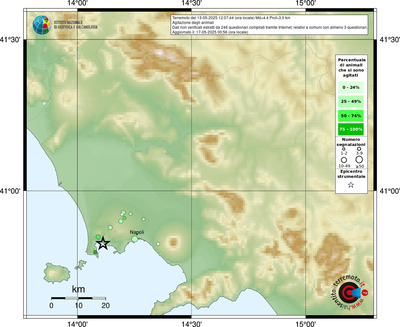 Mappa comuni con almeno 3 questionari