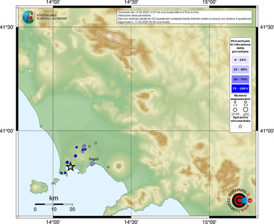 Mappa comuni con almeno 3 questionari