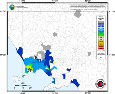 Mappa MCS - territori comunali