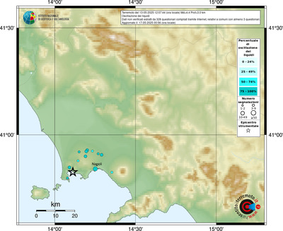 Mappa comuni con almeno 3 questionari
