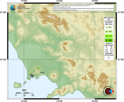 Mappa comuni con almeno 3 questionari