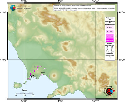 Mappa comuni con almeno 3 questionari