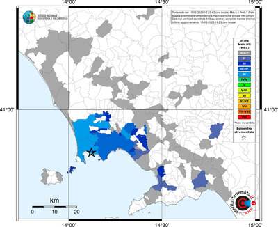 Mappa MCS - territori comunali
