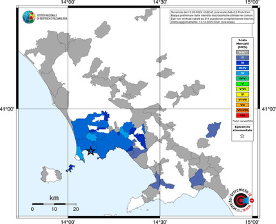 Mappa MCS - territori comuni