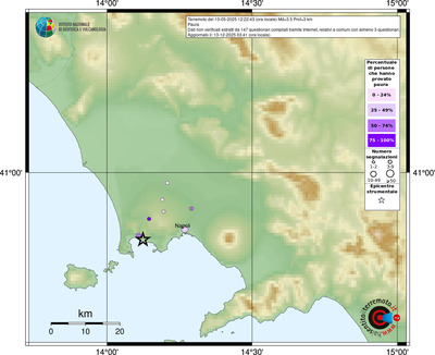 Mappa comuni con almeno 3 questionari