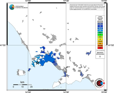 Mappa MCS - territori località
