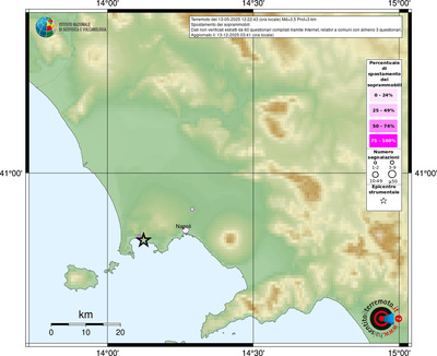 Mappa comuni con almeno 3 questionari