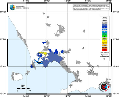 Mappa MCS - territori località