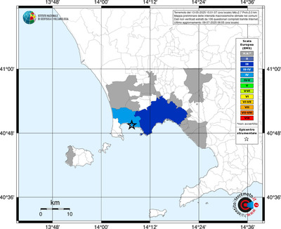 Mappa EMS - territori comunali