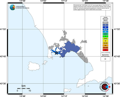 Mappa MCS - territori delle località