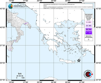 Mappa territorio comunale con almeno 3 questionari