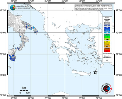 Mappa MCS - territori comunali