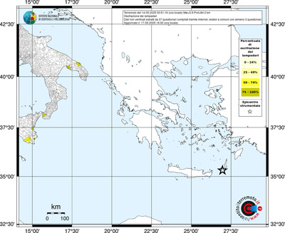 Mappa territorio comunale con almeno 3 questionari