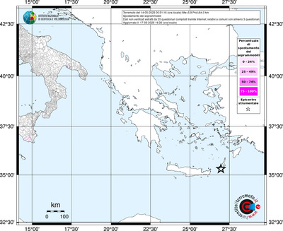 Mappa territorio comunale con almeno 3 questionari
