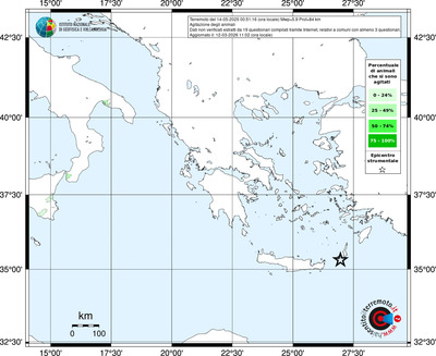 Mappa territorio comunale con almeno 3 questionari