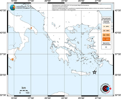 Mappa territorio comunale con almeno 3 questionari
