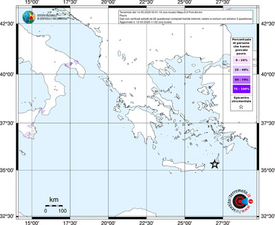 Mappa territorio comunale con almeno 3 questionari