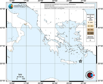 Mappa territorio comunale con almeno 3 questionari