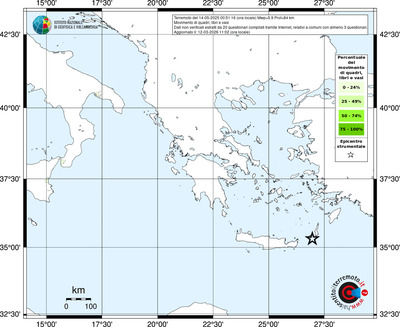 Mappa territorio comunale con almeno 3 questionari