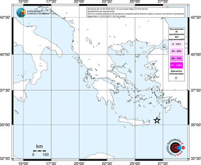Mappa territorio comunale con almeno 3 questionari