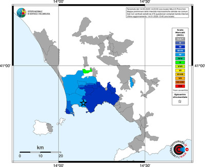 Mappa MCS - territori comuni