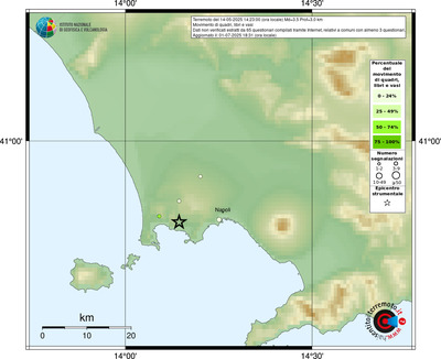 Mappa comuni con almeno 3 questionari