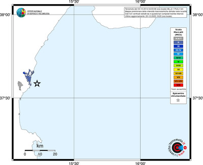 Mappa MCS - territori località