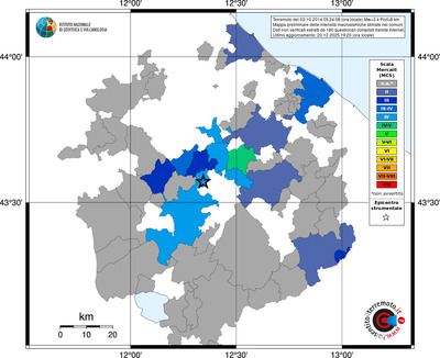Mappa MCS - territori comuni