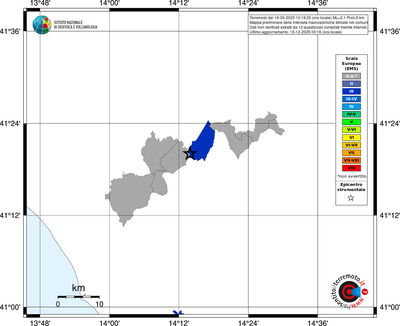 Mappa EMS - territori comuni