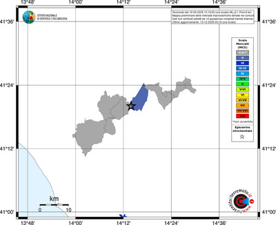 Mappa MCS - territori comuni