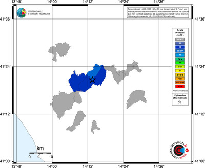 Mappa MCS - territori comuni