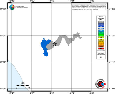 Mappa MCS - territori comuni