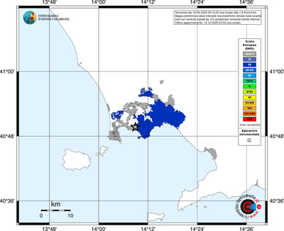 Mappa EMS - territori località