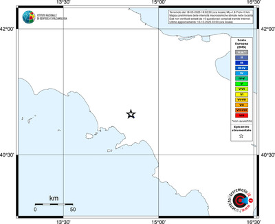 Mappa EMS - territori località