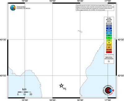 Mappa MCS - territori località