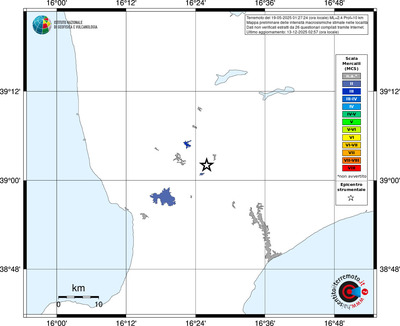 Mappa MCS - territori località