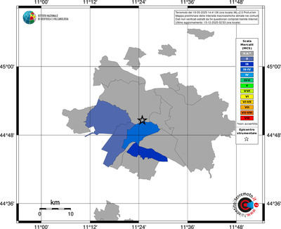 Mappa MCS - territori comuni